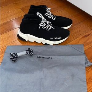 Balenciaga speed lace up sneakers